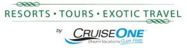 Resorts~Tours~Exotic Travel by CruiseOne